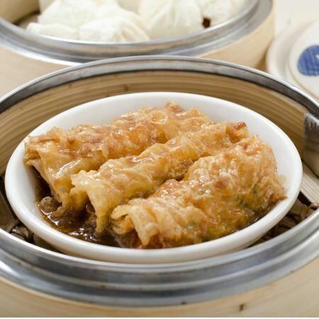 Steamed Roll Wrapped In Bean Curd
