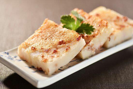 Pan Fried Turnip Cake
