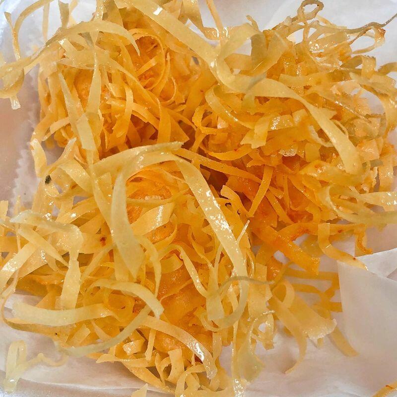 Bird Nest Fried Shrimp